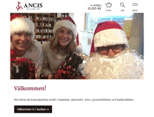 Tablet Screenshot of ancis.se